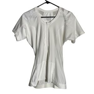 ALIGNMED Zippered Posture White Shirt 2.0 - Size XL